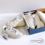 Giày MLB BigBall Chunky Lite New York Yankees Ivory Rep 1:1