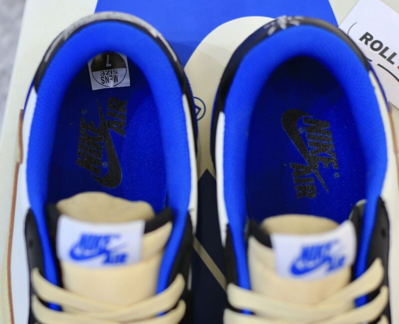 Nike Air Jordan 1 Low Travis Scott x Fragment Like Auth