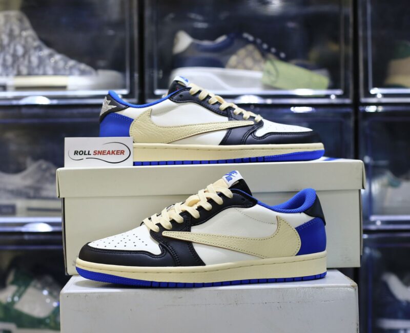 Nike Air Jordan 1 Low Travis Scott x Fragment Like Auth