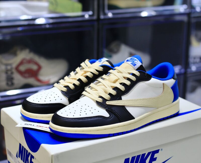 Nike Air Jordan 1 Low Travis Scott x Fragment Like Auth