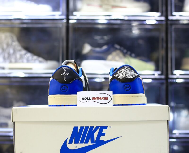 Nike Air Jordan 1 Low Travis Scott x Fragment Like Auth