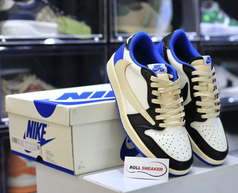 Nike Air Jordan 1 Low Travis Scott x Fragment Like Auth