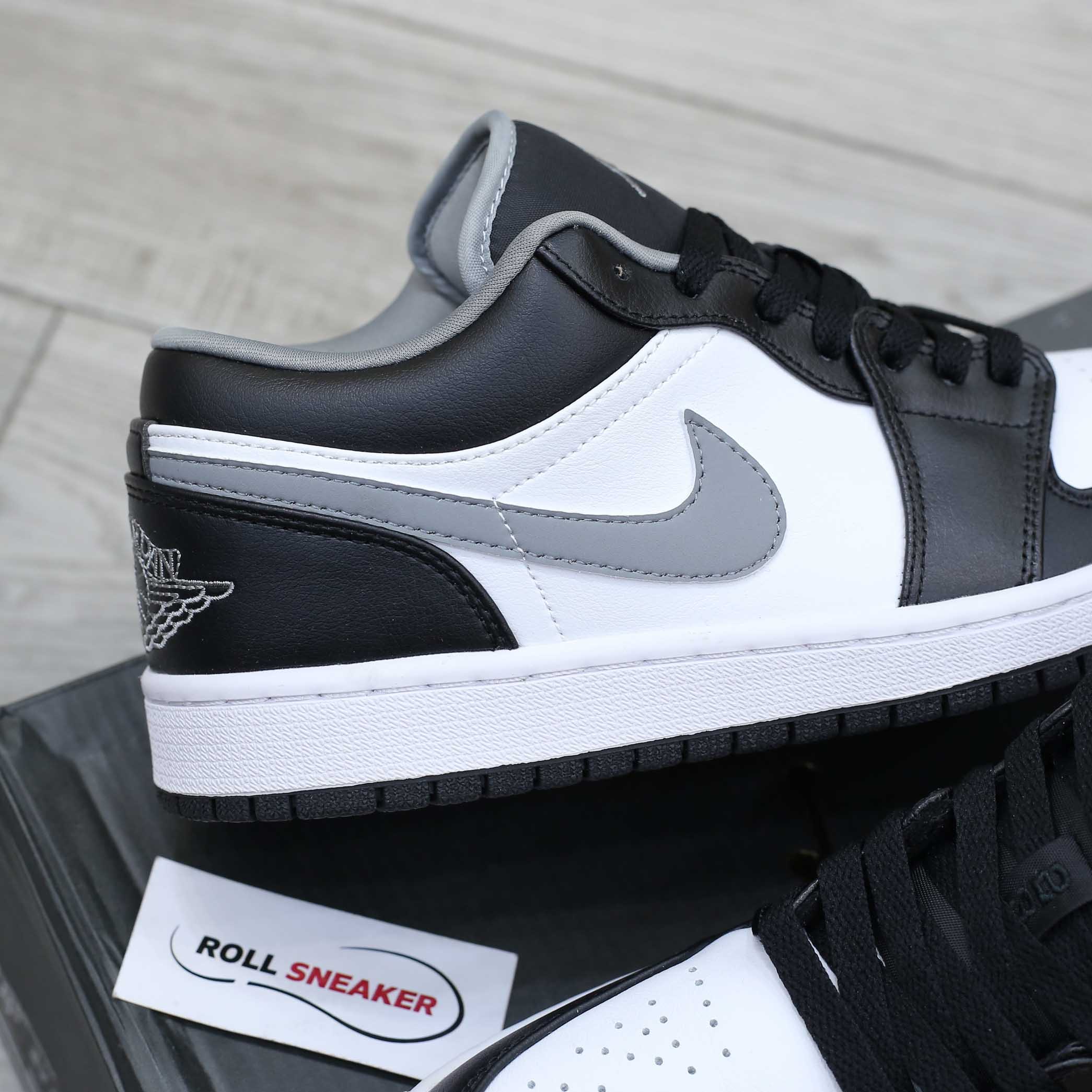 Giày Air Jordan 1 Low Smoke Grey V3 Rep 1:1