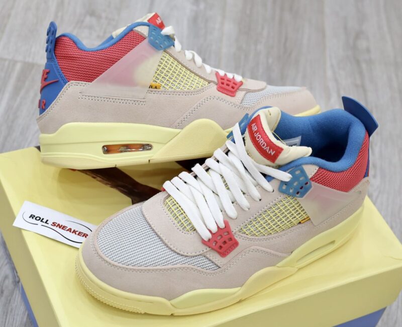 Giày Nike air Jordan 4 Retro Union Guava Ice Like Auth
