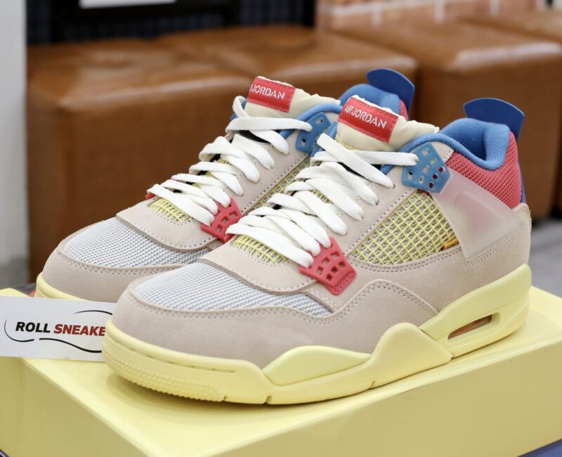 Giày Nike air Jordan 4 Retro Union Guava Ice Like Auth