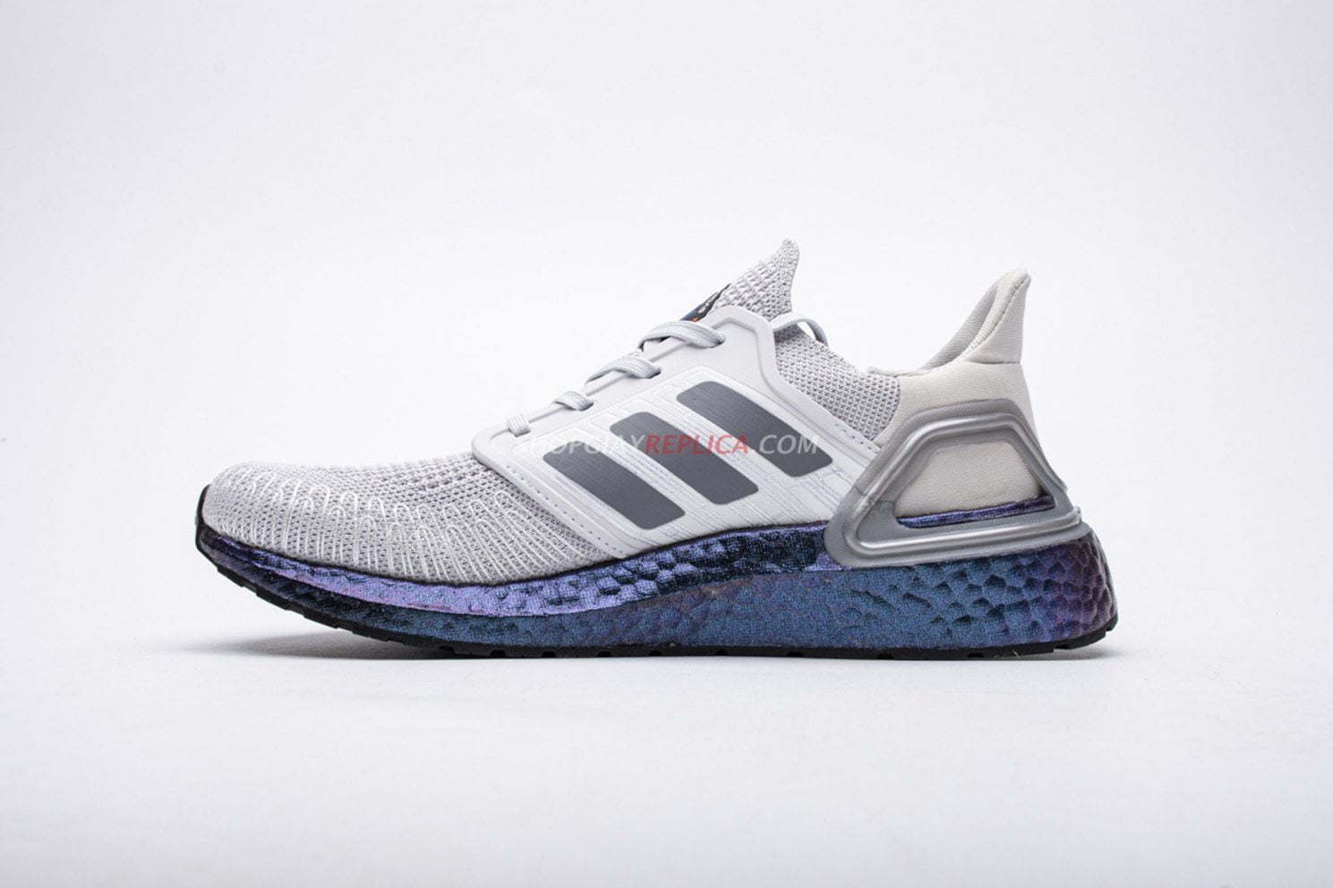 Giày Adidas Ultra Boost 2020 Space Race Grey Rep 1:1