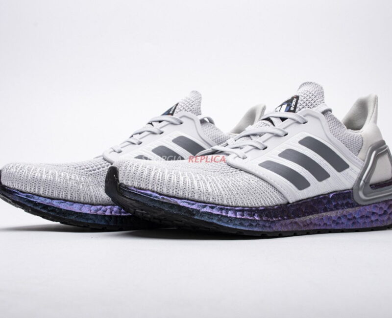 Giày Adidas Ultra Boost 2020 Space Race Grey Rep 1:1