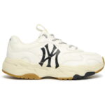 Giày MLB Big Ball Chunky Lite New York Yankees Đế Nâu