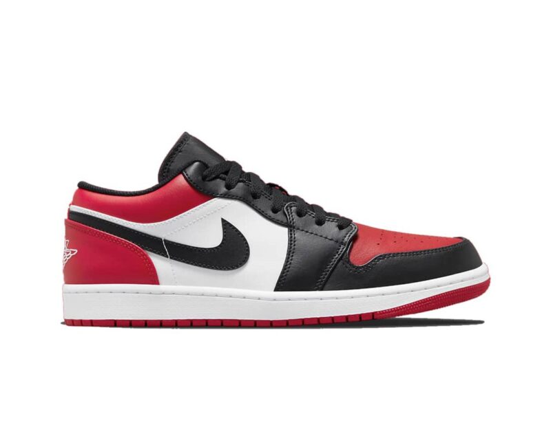 Giày Air Jordan 1 Low ‘Bred Toe’ rep 1:1
