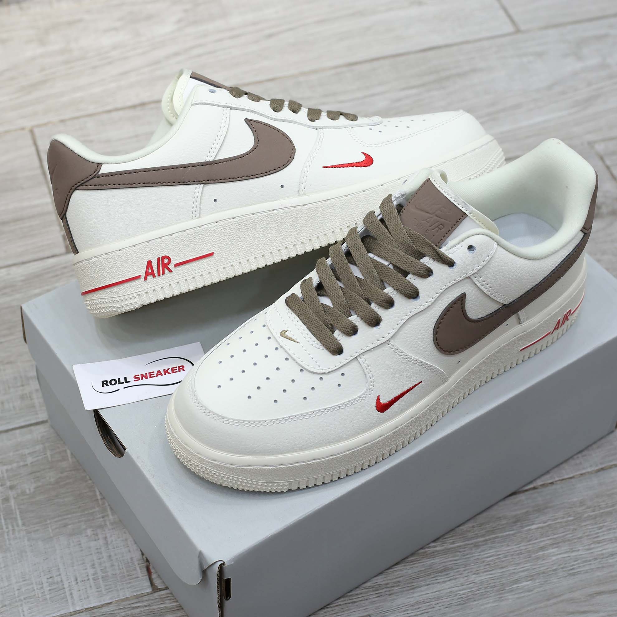 giày nike af1 tích nâu