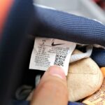 Giày Nike Air Force 1 Cool Grey Xám Gót Cam rep 1:1
