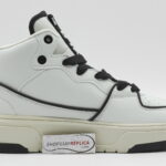 Giày MLB Chunky Liner High New York Yankees White Black