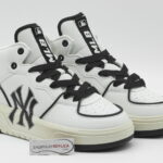 Giày MLB Chunky Liner High New York Yankees White Black