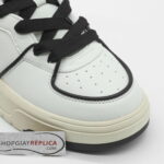 Giày MLB Chunky Liner High New York Yankees White Black