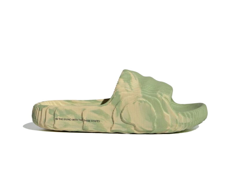 Dép Adidas Adilette 22 Slides ‘Magic Lime Desert Sand’