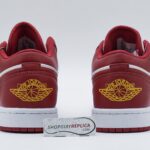 lót đế khâu giày Nike Air Jordan 1 Low ‘Cardinal Red rep 1:1