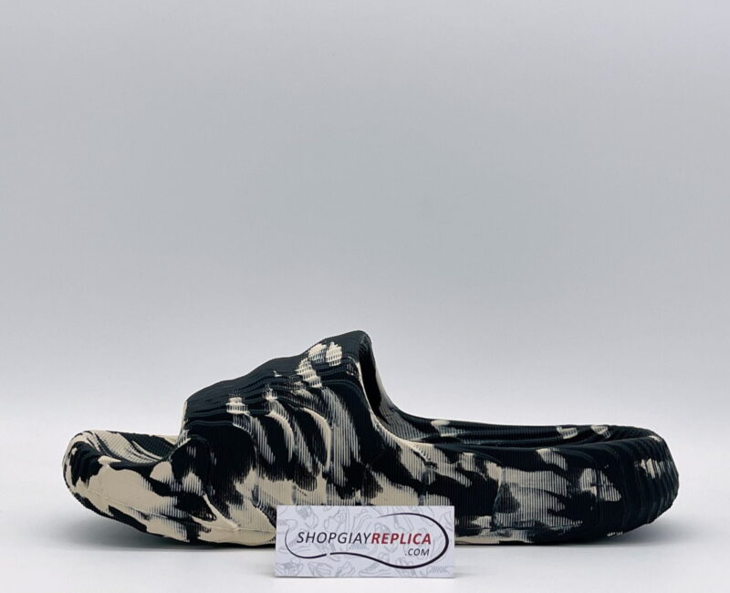 Dép Adidas Adilette 22 Slides ‘Black Grey’