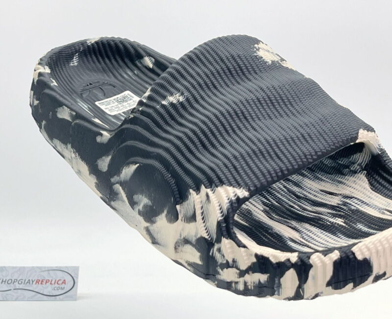 Dép Adidas Adilette 22 Slides ‘Black Grey’ rep 1:1