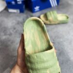 Dép Adidas Adilette 22 Slides ‘Magic Lime Desert Sand’ rep 1:1