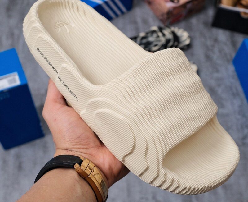 Dép Adidas Adilette 22 Slides ‘Grey’ xám rep 1:1