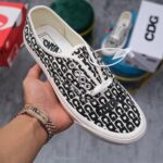 Giày Vans Comme des Garçons x OG Authentic LX ‘CDG Print Blanc De Blanc’ Like Auth