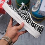 Giày Vans Comme des Garçons x OG Authentic LX ‘CDG Print Blanc De Blanc’ Like Auth