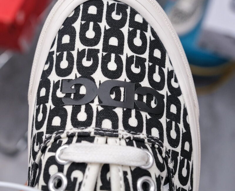 mũi Giày Vans Comme des Garçons x OG Authentic LX ‘CDG Print Blanc De Blanc’ Like Auth