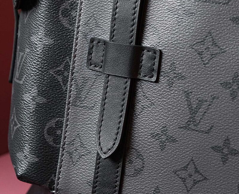 Balo Louis Vuitton Christopher MM Monogram Eclipse Siêu Cấp