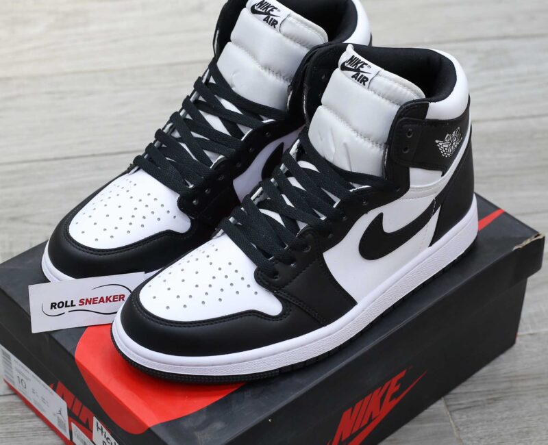 giày air jordan đen trắng