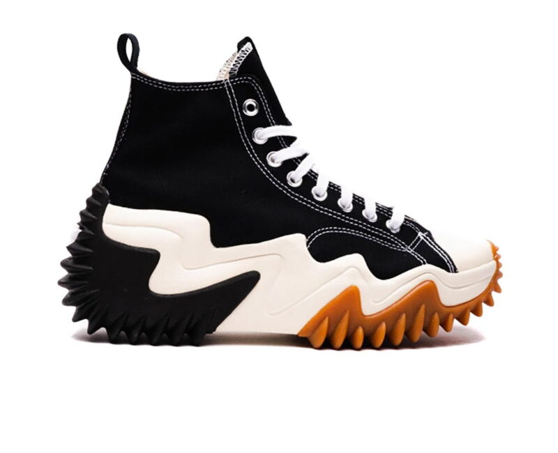Giày Converse Run Star Motion Cao Cổ màu Black Gum Honey