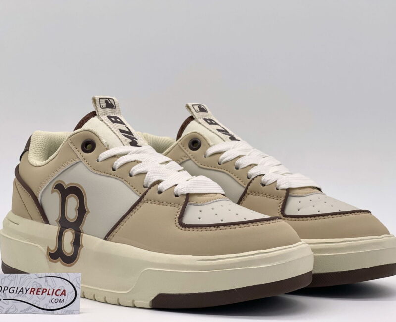 Giày MLB Chunky Liner Low ‘Boston Beige’ Like Auth