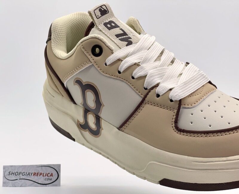 Giày MLB Chunky Liner Low ‘Boston Beige’ Like Auth