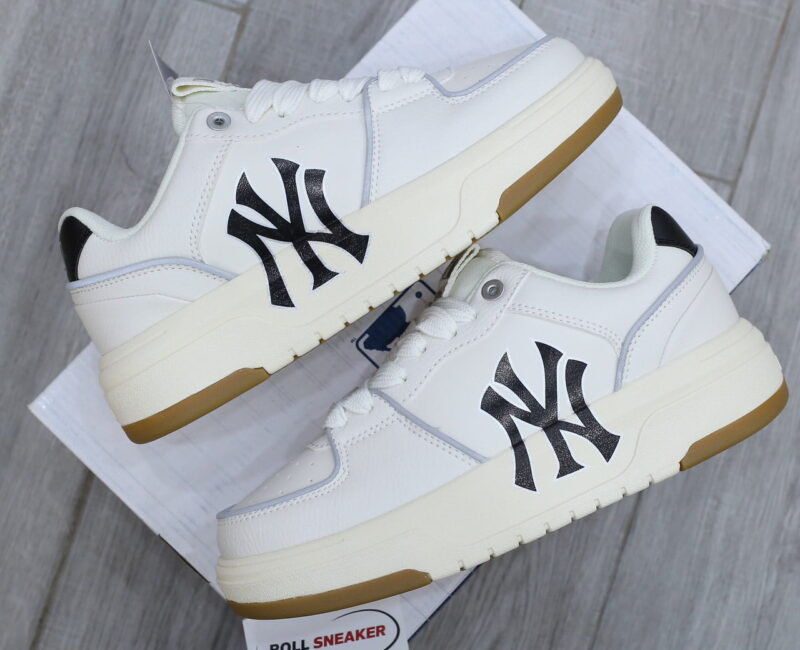 Giày MLB Chunky Liner Low New York Yankees ‘Ivory’ Like Auth
