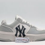 Giày MLB Chunky Liner Low New York Yankees ‘White Grey’ Like Auth