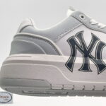 Giày MLB Chunky Liner Low New York Yankees ‘White Grey’ Like Auth