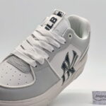 Giày MLB Chunky Liner Low New York Yankees ‘White Grey’ Like Auth