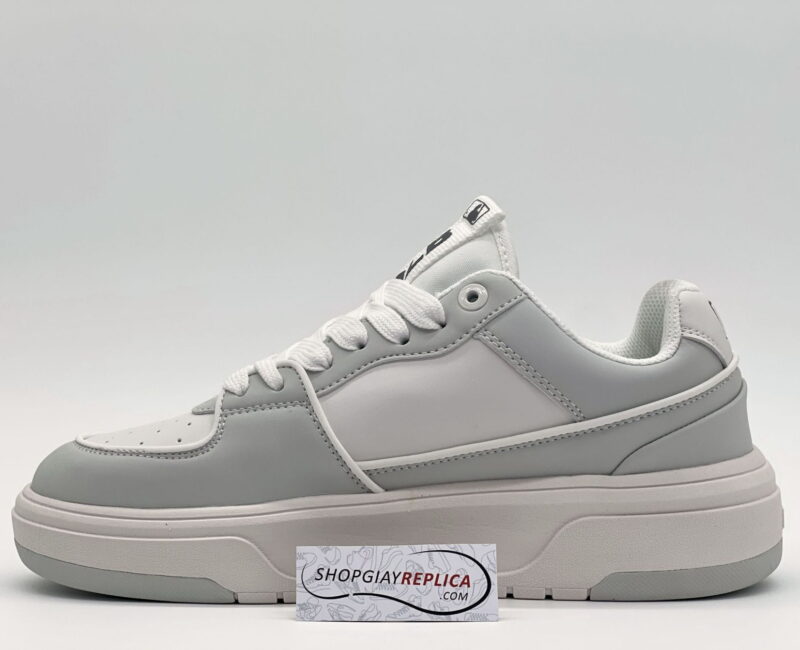 Giày MLB Chunky Liner Low New York Yankees ‘White Grey’ Like Auth