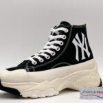 Giày MLB Bigball Chunky High New York Yankees “Black” Đen