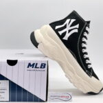 Giày MLB Bigball Chunky High New York Yankees “Black” Đen