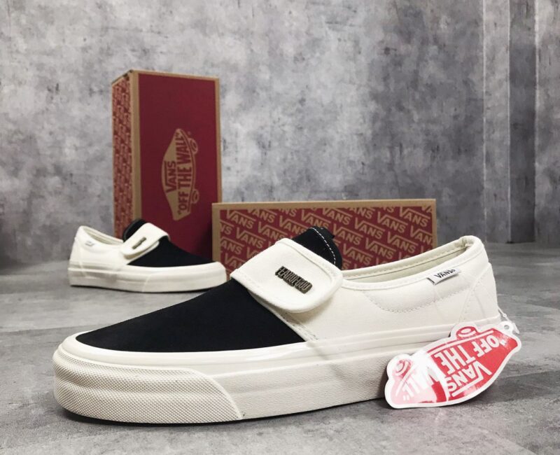 Giày Vans Slip-On 47 V DX Fear of God Black White Like Auth