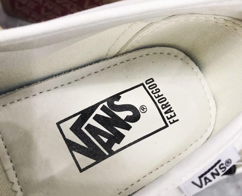 Giày Vans Slip-On 47 V DX Fear of God Black White Like Auth