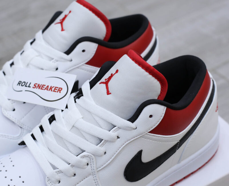 Giày Nike Air Jordan 1 Low 'White Gym Red'