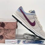 Giày Nike SB Dunk Low x Otomo Katsuhiro “Steamboy OST” Grey Purple Like Auth
