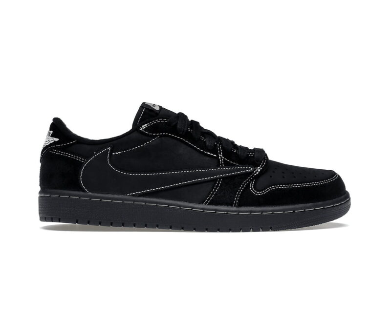 Giày Nike Air Jordan 1 Retro Low OG SP Travis Scott 'Black Phantom' Like Auth