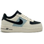 Giày Nike Air Force 1 Low Cream Black Swoosh