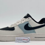 Giày nike af1 Low Cream Black Swoosh rep 1:1