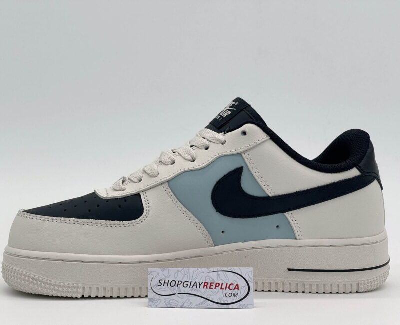 Giày nike af1 Low Cream Black Swoosh rep 1:1