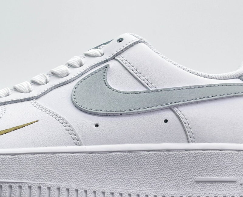 giày nike af1 low white grey gold rep 1:1