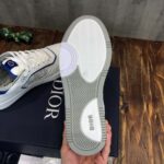 Giày Dior B27 Low White Blue họa tiết Dior Oblique Galaxy Like Auth