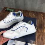Giày Dior B27 Low White Blue họa tiết Dior Oblique Galaxy Like Auth